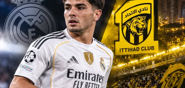 إبراهيم دياز على رادار الاتحاد السعودي.. عرض بـ25 مليون دولار وريال مدريد يتمسك بالنجم المغربي