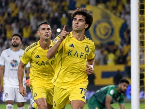 النصر يتخطى نيوم 1-0 بهدف فيليكس.. رونالدو يهدر ركلة جزاء والعالمي يواصل مطاردة الصدارة